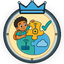 Capstone and Resources module mastery badge