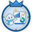 Visualization module mastery badge