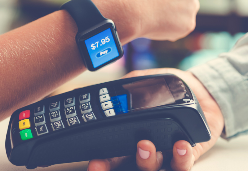 Visual overview of Near Field Communication technology showing smartphone and NFC tag with wireless communication waves indicating short-range contactless data exchange