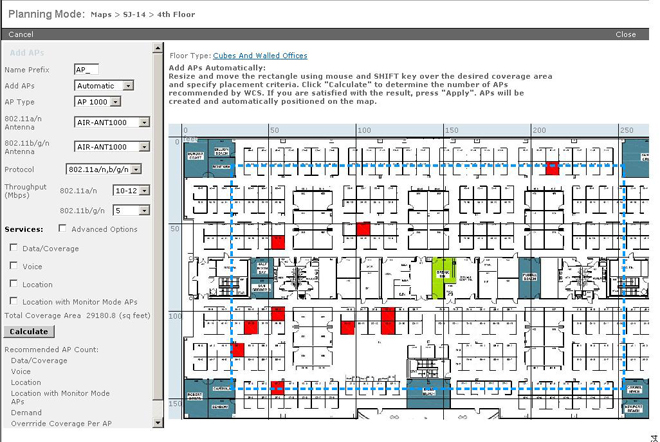 Wireless coverage planning