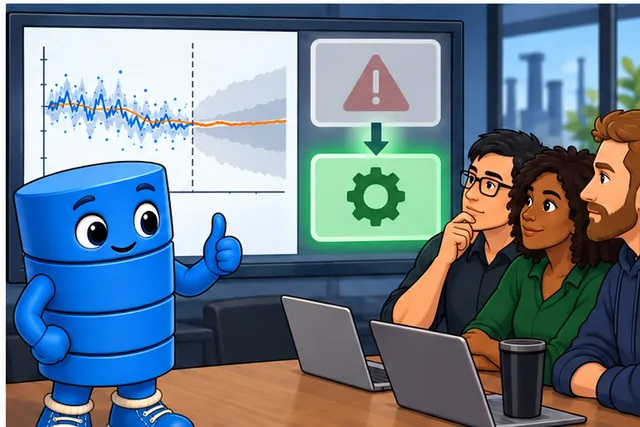 Cartoon panel 4 illustrates this step: Act only when a reviewer can trace why the result should be trusted.