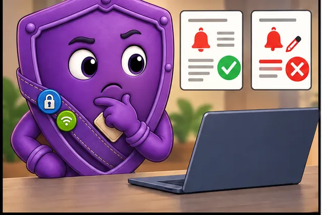 Cartoon panel 3 illustrates this step: Map who reads each handoff, then copy, change, and replay the alarm.