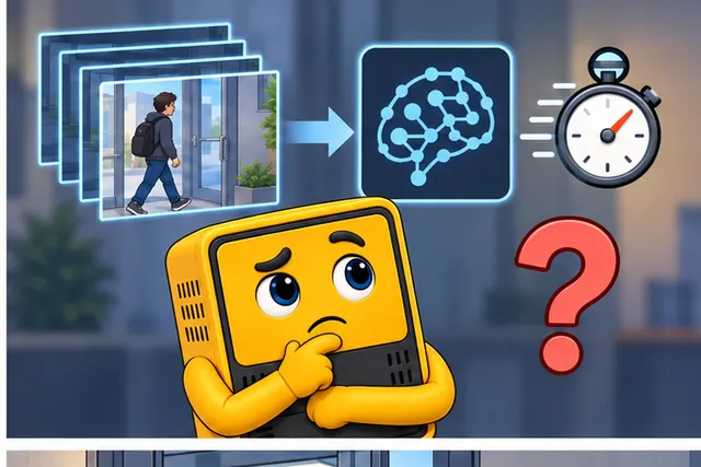 Cartoon panel 2 illustrates this step: A vague promise of smart features does not prove value.