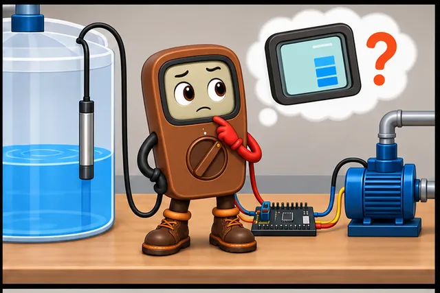 Cartoon panel 2 illustrates this step: A neat screen value may hide bad range, drive, or timing.