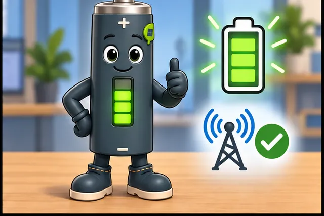 Illustrated scene: Keep the change only when total energy improves without lost reliability.