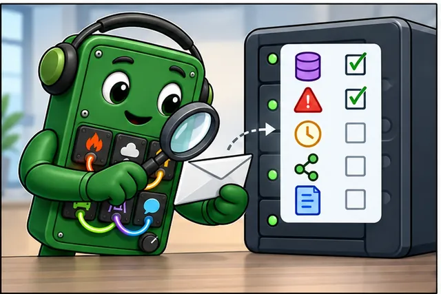 Cartoon panel 3 illustrates this step: Check whether the packet needs a saved value, expiry, or shared work.