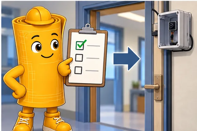 Illustrated scene: Move to a harder build only when the recorded decision is clear.