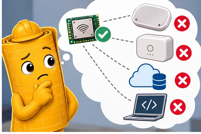 Illustrated scene: That mark may not cover the case, full product, data use, or later code.