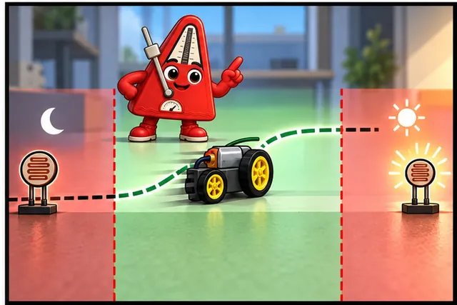 Illustrated scene: Use the reflex only where delay and limits stay understood.