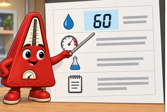 Illustrated scene: Find its unit, limit, test state, and notes for the real decision.