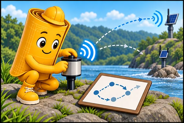 Illustrated scene: Give the relay time to listen and forward, then test role and route changes.
