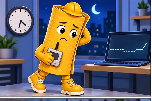 Illustrated scene: A simple node misses a wake time and returns with lost context.