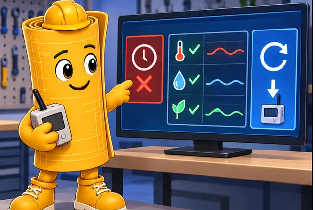 Illustrated scene: Name what failed, which data remains sound, and a bounded recovery action.
