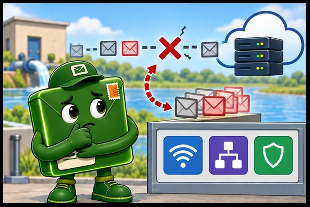 Illustrated scene: Break the link and replay old work before choosing the transport rules.