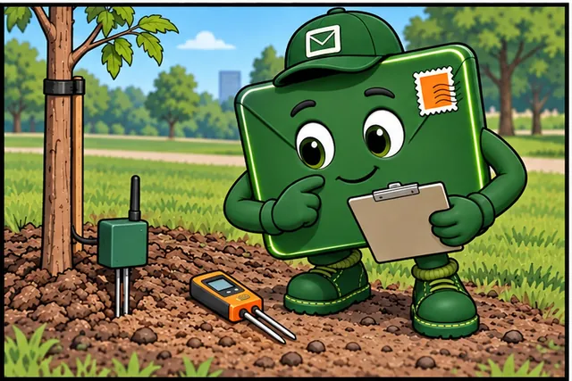 Cartoon panel 3 illustrates this step: Check the reading, route, timing, and action at the installed site.
