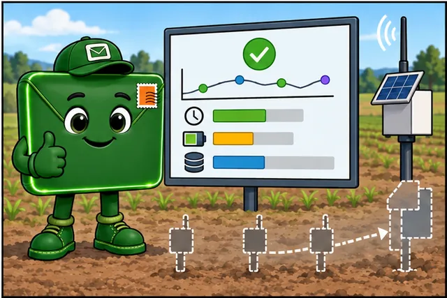 Cartoon panel 4 illustrates this step: Choose a route that meets delay needs without hiding energy costs.