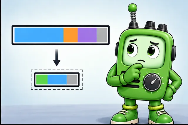Cartoon panel 2 illustrates this step: Added network and security bytes may force the packet into pieces.